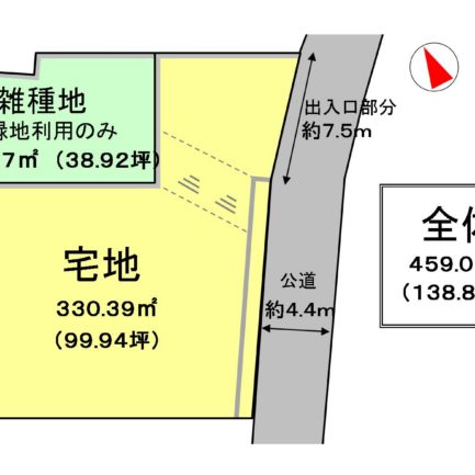 ★新価格★【土地】中区幸　-建築条件なし・100坪以上-