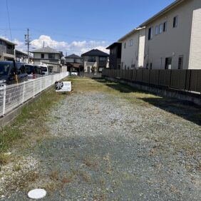 【土地】磐田市千手堂　-建築条件なし・90坪以上-